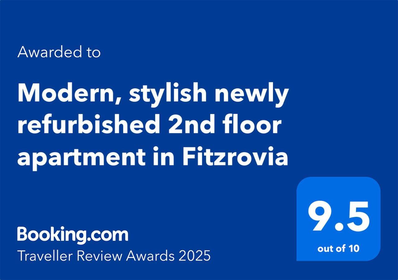 Modern, Stylish Newly Refurbished 2Nd Floor Apartment In Fitzrovia Londyn Zewnętrze zdjęcie